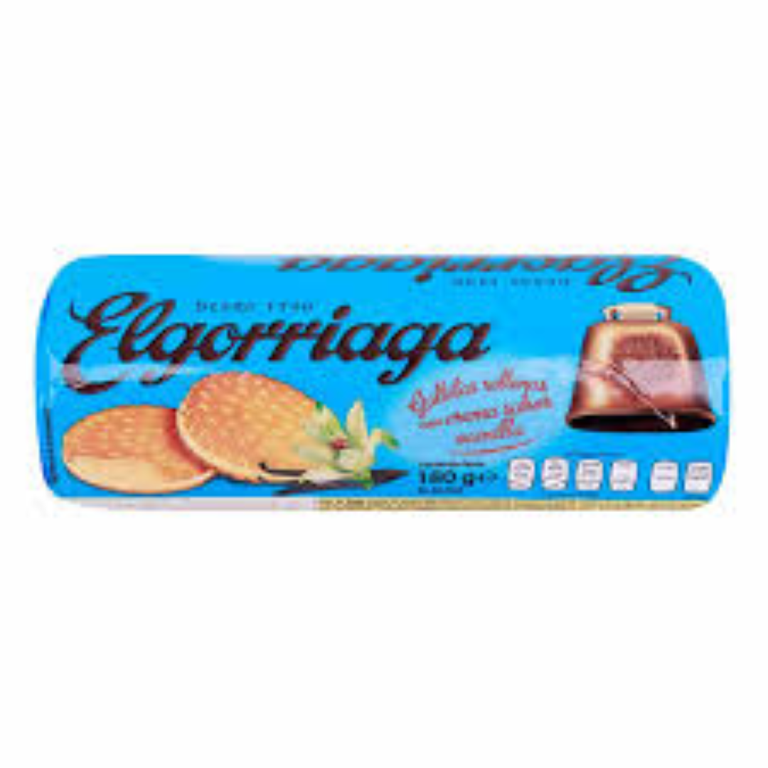 ELGORRIAGA VANILLA CREAM BISCUITS 180G